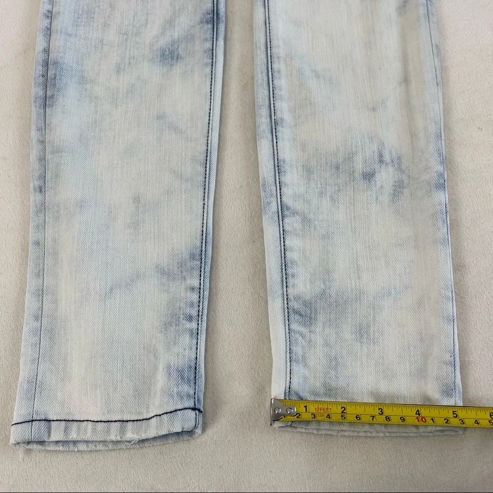 Current/Elliot The Ankle Skinny Cheville City Bleach Destroy Jeans Size 26 - Picture 12 of 16